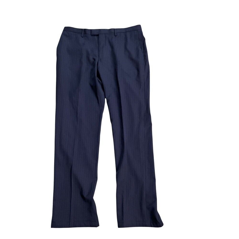 Banana Republic Marzotto Super 130's Slim Fit Pinstripe Dress Pants Size 34x32